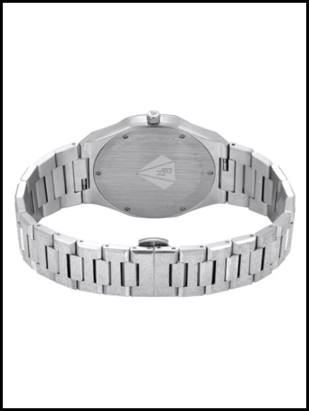 Men's Luxury Stainless Steel Watch Japanese Quartz 41mm Sapphire Crystal 5ATM